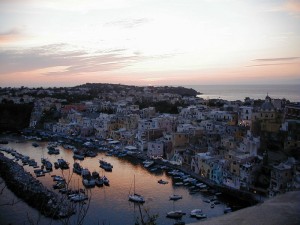 Corricella_Tramonto