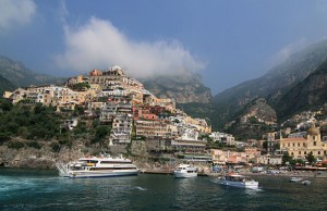 Positano l'attracco
